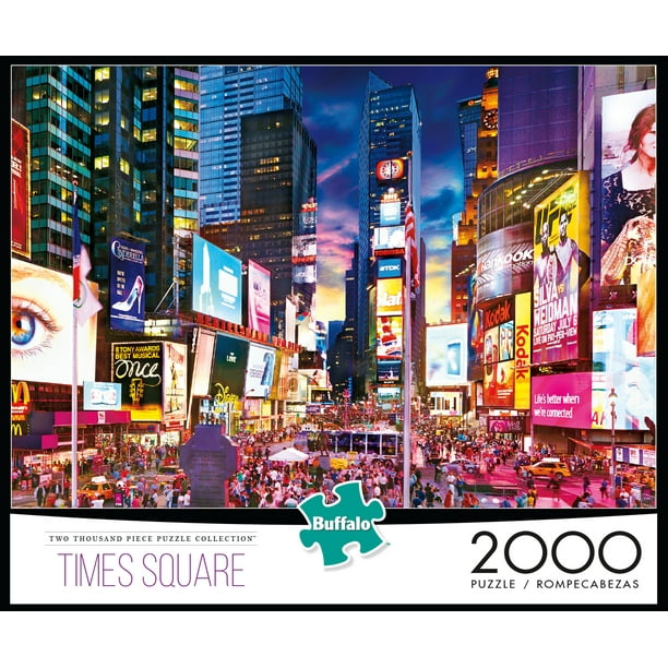Jigsaw Puzzle Size : 5000 Pieces New York City Times Square 500/1000/1500/2000/3000/4000/5000/6000 Pieces Wooden Puzzles Children's Educational Games 0328 